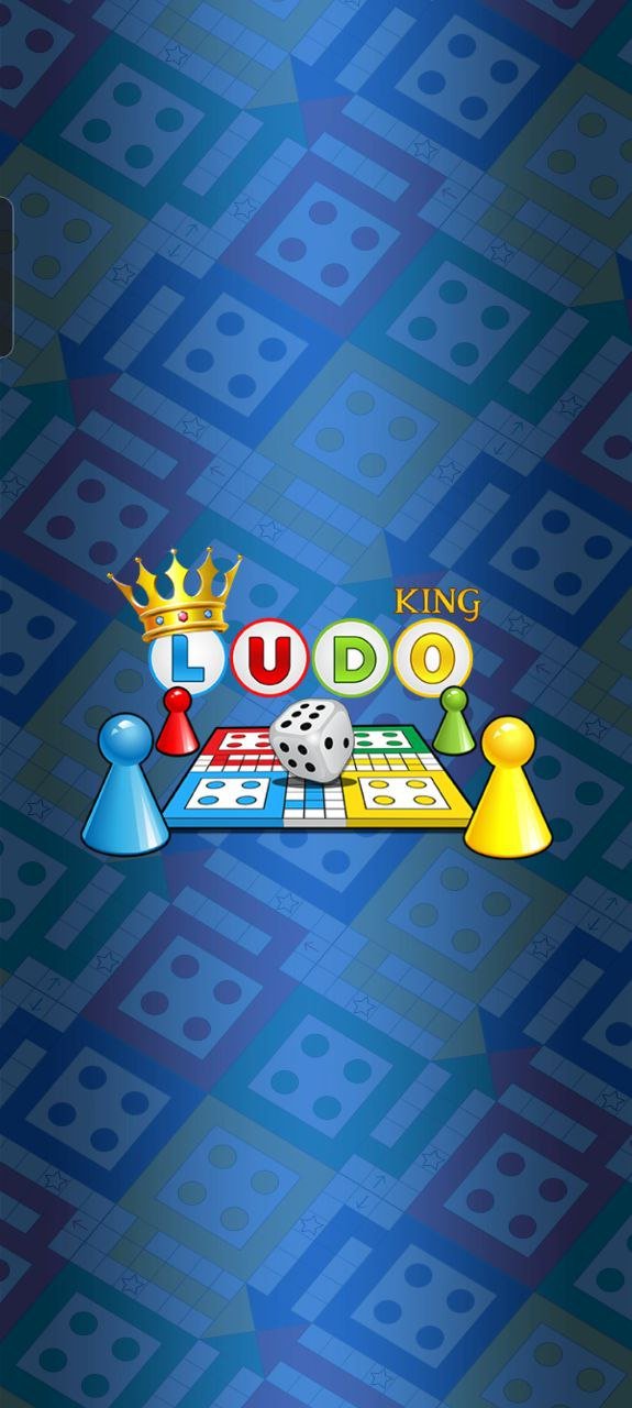 Ludo King ludo game board with colorful tokens and dice